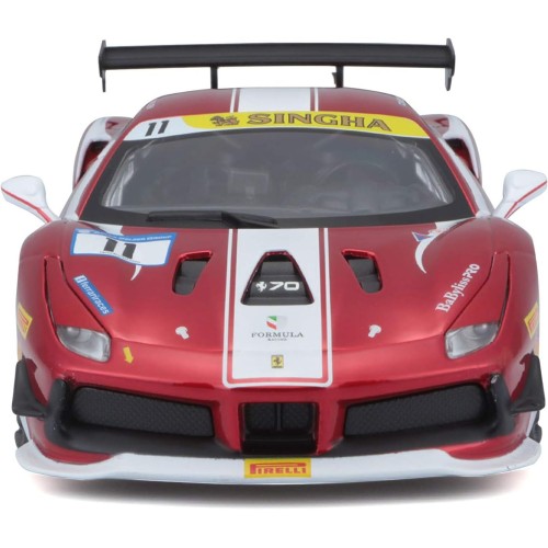 Bburago 1:24 Racing 488 Challenge - Red 18/26308 4893993263080