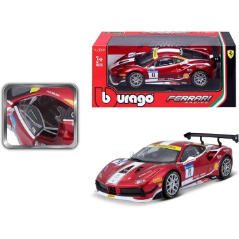 Bburago 1:24 Racing 488 Challenge - Red 18/26308 4893993263080