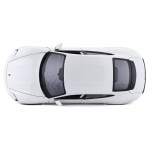 Bburago B18-21098 Porsche Taycan Super Car-1:24 Scale Die Cast Vehicle, White 18/21098 WHITE 4893993210985