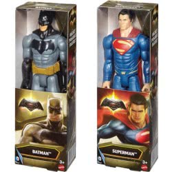 Mattel Φιγούρες Δράσης 30 Εκ Superman V Batman: Dawn Of Justice - 2 Σχέδια DPH24 / ASST 887961317121