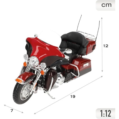 Maisto Motorcycles 1: 12 Harley-davidson Custom - 2013 Flhtk Electra Glide Ultra Limited for 12 Months to 500 Months 48/32323 09