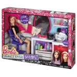 Mattel Barbie Glitter Κομμωτήριο Με Κούκλα DTK05 887961356489