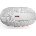 Jbl clip 5, portable bluetooth speaker, άσπρο JBL1079WHI 1200130010217