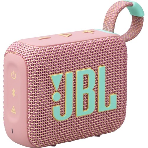 Jbl go 4 αδιάβροχο ηχείο bluetooth 4.2w, ροζ JBL1061PING 1200130011443