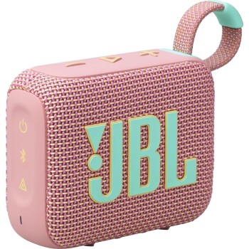 Jbl go 4 αδιάβροχο ηχείο bluetooth 4.2w, ροζ JBL1061PING 1200130011443