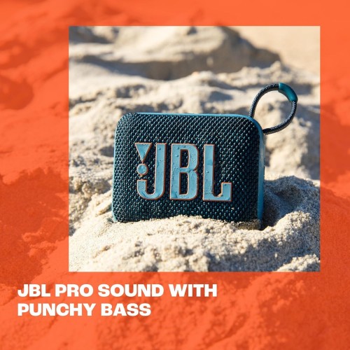 Jbl go 4 αδιάβροχο ηχείο bluetooth 4.2w, ροζ JBL1061PING 1200130011443