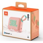 Jbl go 4 αδιάβροχο ηχείο bluetooth 4.2w, ροζ JBL1061PING 1200130011443
