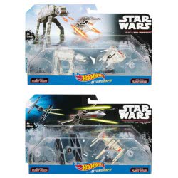 Mattel Hot Wheels Star Wars Σετ Διαστημόπλοια - 2 Σχέδια DXM37 / ASST 887961398434