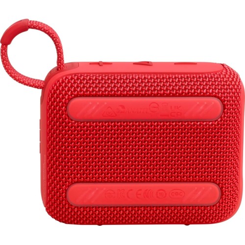 Jbl go 4 αδιάβροχο ηχείο bluetooth 4.2w, κόκκινο JBL1061RED 1200130009440