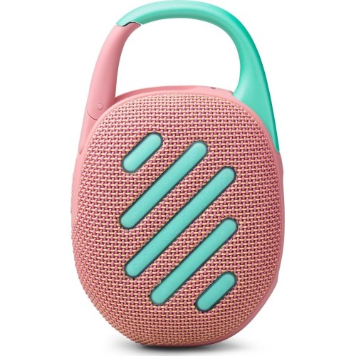 Jbl clip 5, portable bluetooth speaker, ροζ JBL1079PINK 1200130010231