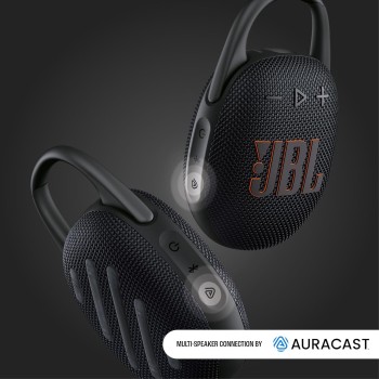 jbl clip 5 ultra-portable bluetooth speaker with integrated carabiner, big  JBL1079PINK 1200130010231