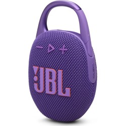 jbl clip 5 ultra-portable bluetooth speaker with integrated carabiner, big  JBL1079PUR 1200130010200