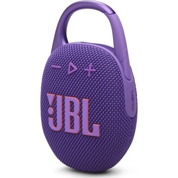 jbl clip 5 ultra-portable bluetooth speaker with integrated carabiner, big  JBL1079PUR 1200130010200