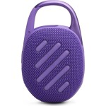 jbl clip 5 ultra-portable bluetooth speaker with integrated carabiner, big  JBL1079PUR 1200130010200