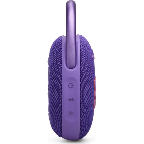 jbl clip 5 ultra-portable bluetooth speaker with integrated carabiner, big  JBL1079PUR 1200130010200