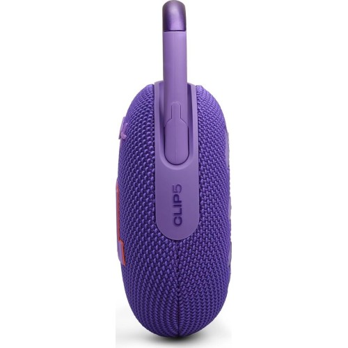 jbl clip 5 ultra-portable bluetooth speaker with integrated carabiner, big  JBL1079PUR 1200130010200