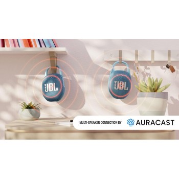 jbl clip 5 ultra-portable bluetooth speaker with integrated carabiner, big  JBL1079PUR 1200130010200