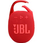 jbl clip 5 ultra-portable bluetooth speaker with integrated carabiner, big  JBL1079RED 1200130010194