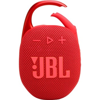 jbl clip 5 ultra-portable bluetooth speaker with integrated carabiner, big  JBL1079RED 1200130010194