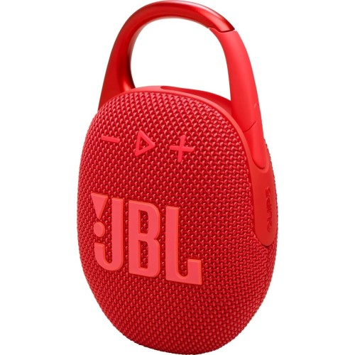 jbl clip 5 ultra-portable bluetooth speaker with integrated carabiner, big  JBL1079RED 1200130010194