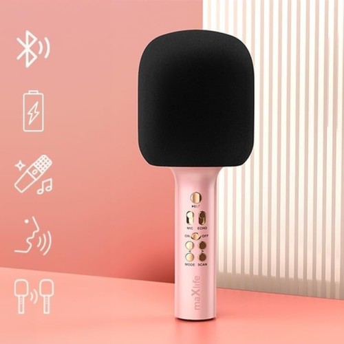JBL Maxlife μικρόφωνο karaoke ασύρματο mxbm-600 σε ροζ χρώμα MXBM-600 5900495094056