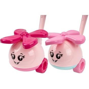 ΑΠΕΡΓΗ TOYS Helicopter Wheel Pink - Fuchsia 19413 4823037609413