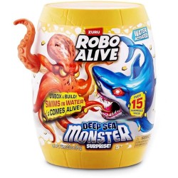 ZURU Robo Alive Deep Sea Monster Surprise Barrel With Octopus and 15+ Surprises (11871155b) 11871155B 4894680046603