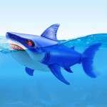 ZURU Robo Alive Deep Sea Monster Surprise Βαρέλι με Καρχαρία και 15+ Εκπλήξεις (11871155a) 11871155A 4894680046597