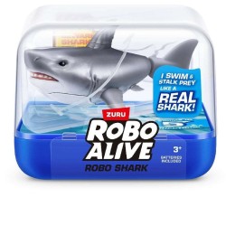 Zuru Robo Alive Robo Shark Ρομποτικός Καρχαρίας που Κολυμπάει Σειρά 1 - 3 Σχέδια (11871166) 11871165 4894680050402
