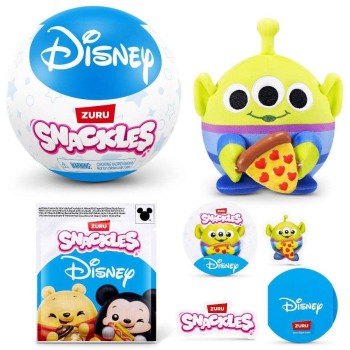 ZURU Snackles Plush Disney in Ball Surprise Series 1 - 8 Designs (11877704) 11877704 4894680043183