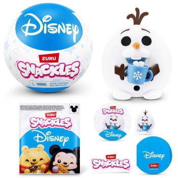ZURU Snackles Plush Disney in Ball Surprise Series 1 - 8 Designs (11877704) 11877704 4894680043183