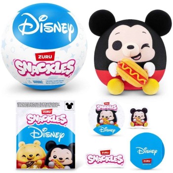 ZURU Snackles Plush Disney in Ball Surprise Series 1 - 8 Designs (11877704) 11877704 4894680043183