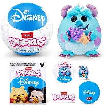 ZURU Snackles Plush Disney in Ball Surprise Series 1 - 8 Designs (11877704) 11877704 4894680043183