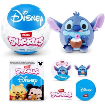 ZURU Snackles Λούτρινο Disney σε Μπαλάκι Έκπληξη Σειρά 1 - 8 Σχέδια (11877704) 11877704 4894680043183