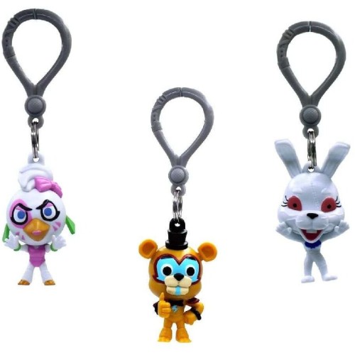 ZURU Five Nights At Freddy's Collectible Keychain Figure Blind Box Series 3 - Assorted Designs (10542573) 10542573 796548425732
