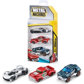 Zuru Metal Machines Σετ με 3 Die-cast Αυτοκινητάκια Σειρά 2 - Διάφορα Σχέδια (11806715) 11806715 4894680023420