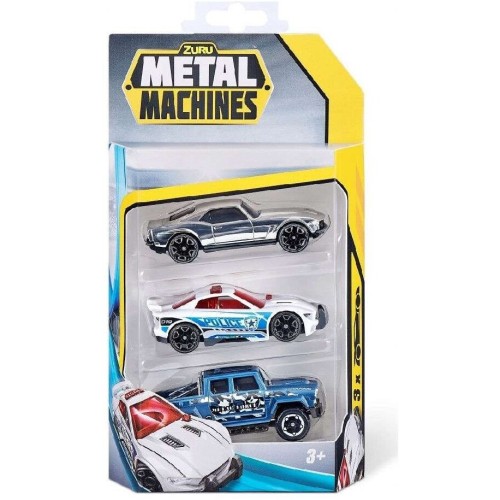 Zuru Metal Machines Set of 3 Series 2 Die-cast Cars - Various Designs (11806715) 11806715 4894680023420