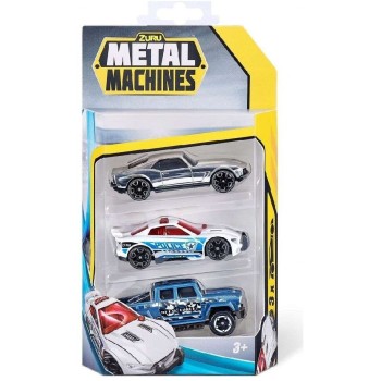 Zuru Metal Machines Σετ με 3 Die-cast Αυτοκινητάκια Σειρά 2 - Διάφορα Σχέδια (11806715) 11806715 4894680023420