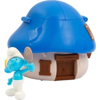 Giochi Preziosi Smurfs House With Confetti Surprise & Figure PUF13000 8056379164838