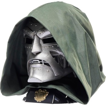 Hasbro Marvel Avengers Legends Series Doctor Doom Premium Roleplay Helmet, Silver G0586 5010996285805