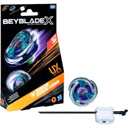 Hasbro Beyblade X Shadow Shinobi 1-80mn UX Starter Pack Top and Launcher G0175 / G1539 5010996295088