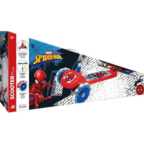 As company Spiderman as Lamp Plus Spider-man With Illuminated Wheels for 3+ Years 1500-50290 5203068502904