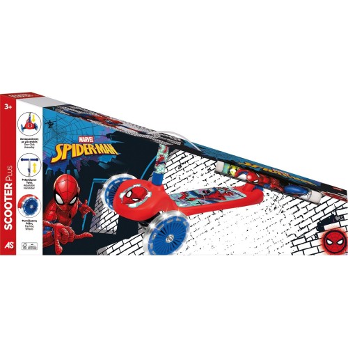 As company Spiderman as Lamp Plus Spider-man With Illuminated Wheels for 3+ Years 1500-50290 5203068502904