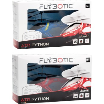 As company Silverlit Flybotic Air Python Τηλεκατευθυνόμενο Ελικόπτερο Μπλε Για 8+ Χρονών 7530-84788 5203068847883