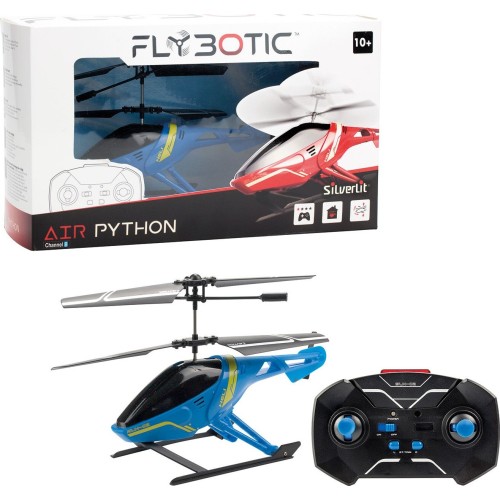 As company Silverlit Flybotic Air Python RC Helicopter Blue For 8+ Years 7530-84788 5203068847883