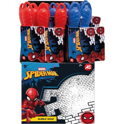 As company Spiderman AS Ραβδί για Σαπουνόφουσκες Spider-man 2 Assrt. σε Display για 3+ Ετών 5200-01385 5203068013851