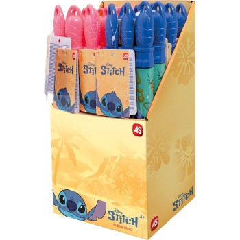 As company AS Ραβδί για Σαπουνόφουσκες Stitch 2 Assrt. σε Display για 3+ Ετών 5200-01384 5203068013844