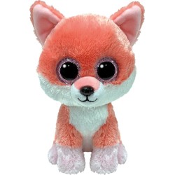 TY Beanie Boos Fluffy Fox Orange 15cm 1607-37390 008421373901