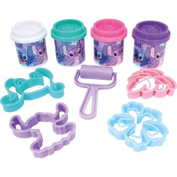 As company as Plasticine Stitch Backpack With 4 Jars - Lids, Molds and 5 Tools 200gr for 3+ Years 1045-03637 5203068036379