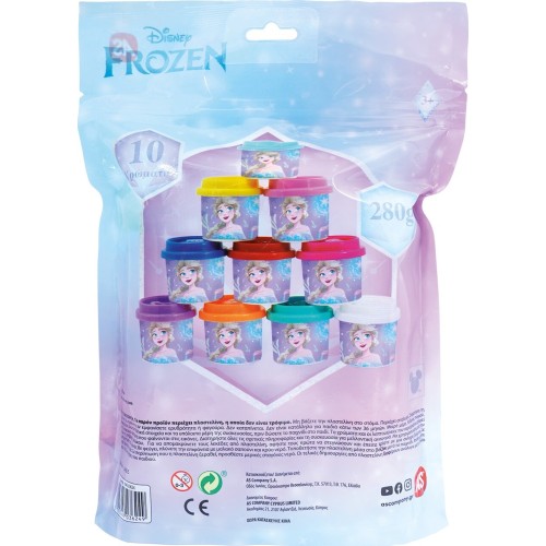 As company as Plasticine Frozen bag With 10 Jars and Lids Molds 280gr for 3+ Years 1045-03624 5203068036249
